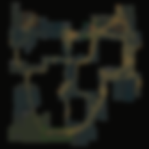 BeZus positioning heatmap on Dust2