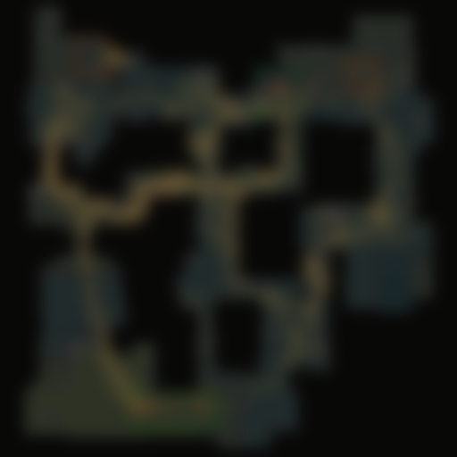 F0RCEKILL positioning heatmap on Dust2