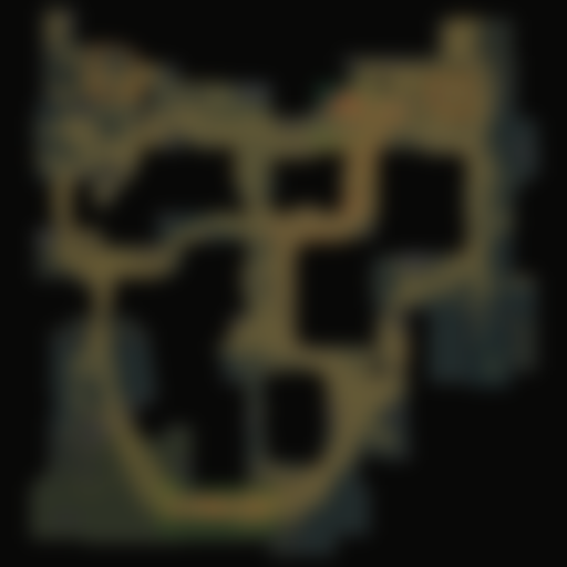 CADDY_TEK positioning heatmap on Dust2