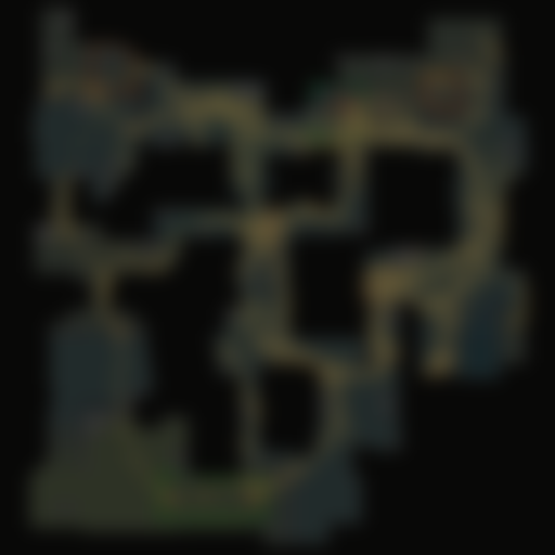 7R3FF positioning heatmap on Dust2
