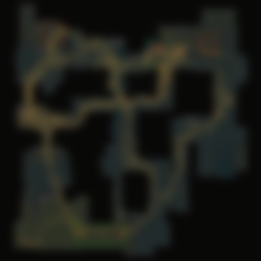 Napper positioning heatmap on Dust2