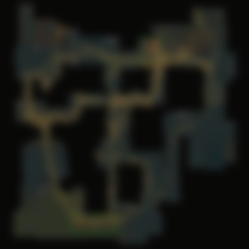 Wayward positioning heatmap on Dust2