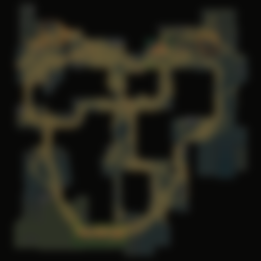 Az33333 positioning heatmap on Dust2