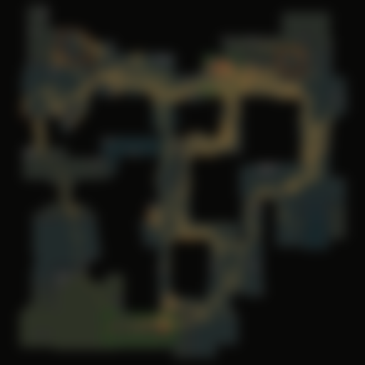 Alua positioning heatmap on Dust2