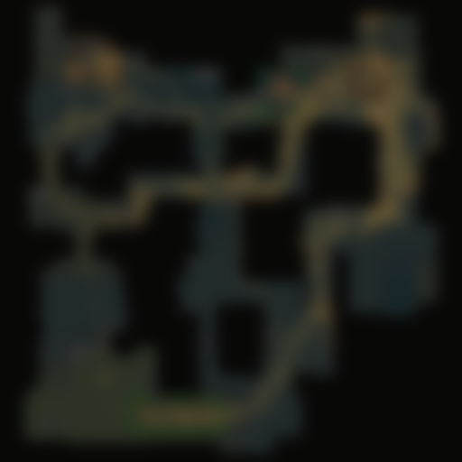 iGdubs positioning heatmap on Dust2