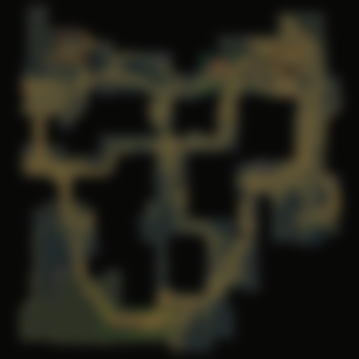 ESCANOR199 positioning heatmap on Dust2