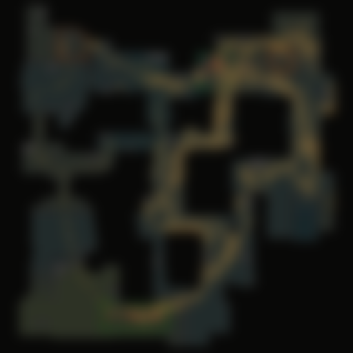 T_1RXM positioning heatmap on Dust2