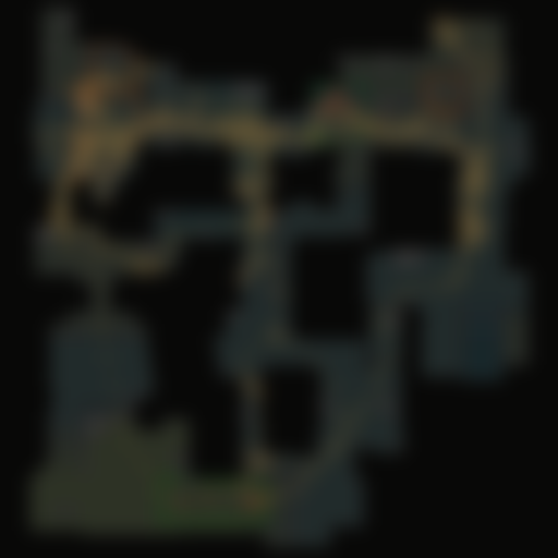 killl positioning heatmap on Dust2