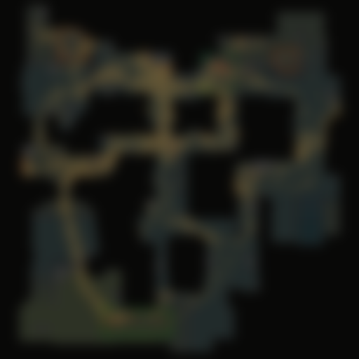 Lustikkk positioning heatmap on Dust2