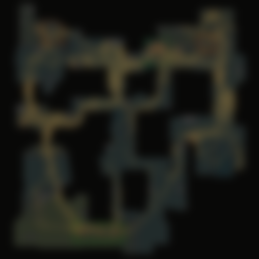 r0yE420 positioning heatmap on Dust2