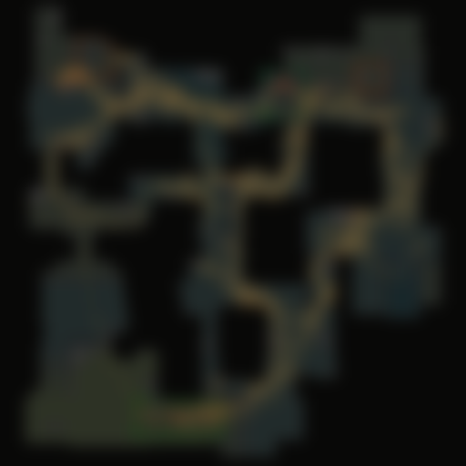 StrelitziaLL positioning heatmap on Dust2