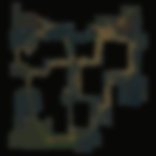 Unbony positioning heatmap on Dust2